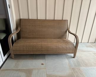 Frontgate outdoor patio sofa