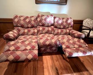 La-Z-Boy double recliner sofa