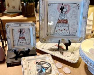 Made in Italy — “The Wedding”
2 Platters (14.5” square)
8 Plates (8” square)