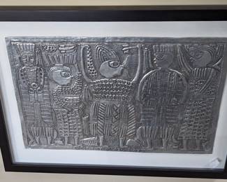 Nigerian metal art