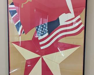 C.1980 posters, Soviet, approx 28"x36" 
One of 7 different posters