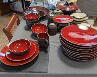 Crackle pottery by Jars