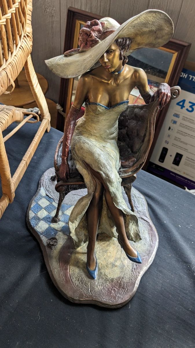 Isaac Maimon Limited Edition Bronze (AP 17/25) Sculpture "Camille"