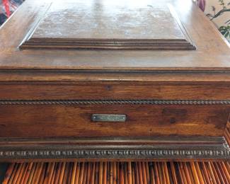 Antique Regina music box