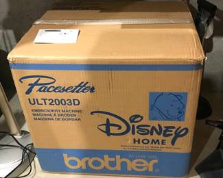Like New Disney Home Brother Pacesetter Embroidery Machine