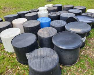 Feed tubs!
Just in time for gardening!
