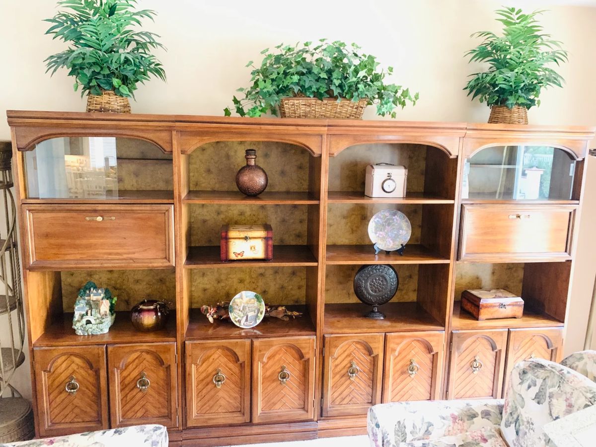 Vintage Bookcases - Misc. Decor