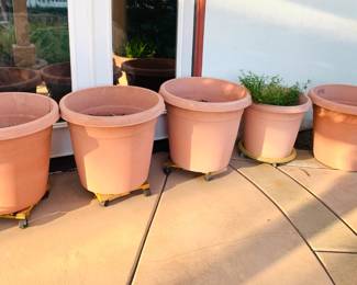 Misc. Plastic Planters