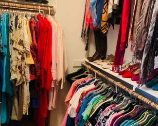 Women’s Clothing - Size Large (Some Small) - Women’s Shoes size 8