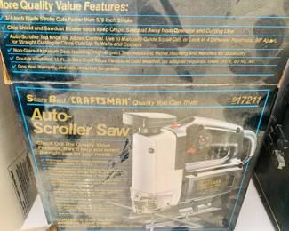 Craftsman Auto Scroller Saw