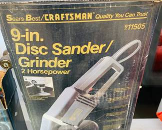 Craftsman 9 in. Disc Sander