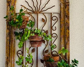 Outdoor Wall Planter Decor