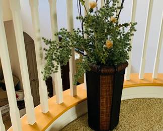 Floral Decor - Wooden Shoes