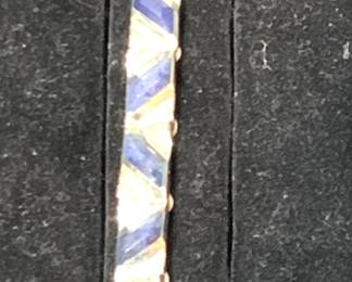 Sterling Soapstone Bracelet