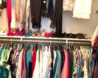 Women’s Clothing - Size Large (Some Small) - Women’s Shoes size 8