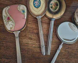 Vintage vanity mirrors