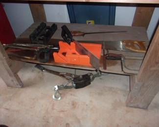 Miter Saw, Come Along, etc