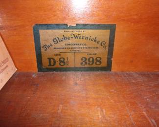 Label On Inside of Cabinet