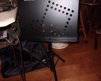 Music Stand, Folds Down w/Carrying Case