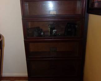 Antique 4 Stack Barrister Cabinet