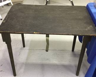 Vintage US MILITARY Folding Field Table