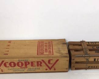 Antique Cheese Boxes