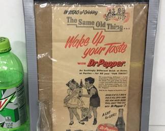 Vintage DR. PEPPER Advertising