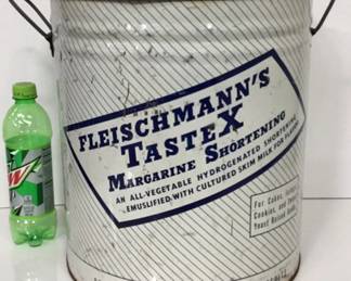 FLEISCHMANS 50lb. Shortening Metal Tub