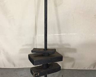 Large Primitive Steel Clamp