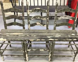 Primitive Chair Bench