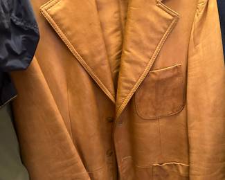 Vintage Mens' Leather Jacket