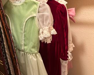 Vintage children's dresses