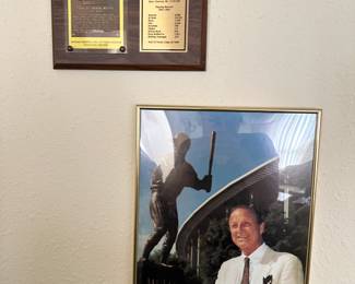 Stan The Man Musial autographed memorabilia with COA