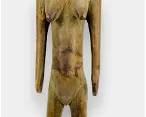 Bambera African Carved Wood Female Tribal Statue Figurine
