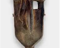 Dogon Tribal Two-Handled African Face Mask w/Hair
