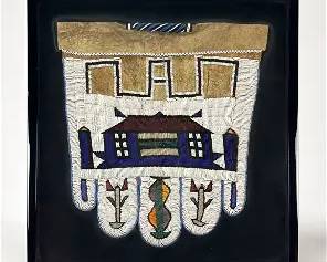 Fine Ndebele Tribal Jocolo South African Beaded Apron
