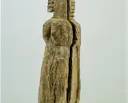 Dogon Tribal Carved Wood African Sculpture of a Female Figurine
