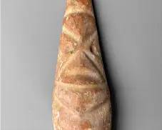 Arawak People Taino Tribal Carved Stone Effigy Pre-Columbian Figurine
