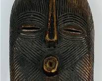 Fine Large Songye Kifwebe Tribal African Carved Wood Mask DRC
