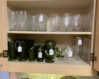Assorted Vintage Glassware