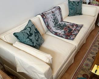 Vintage Retro Low Back Sofa