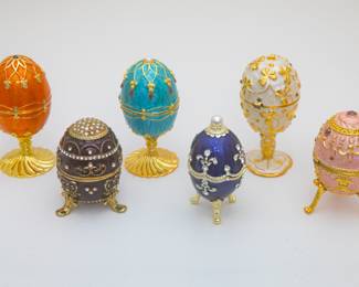 Faberge Style Jewelry Gift Boxes&nbsp;
