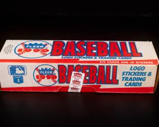 Vintage Baseball Cards — Large Collection of Baseball Trading Cards (NIB Never Opened)
