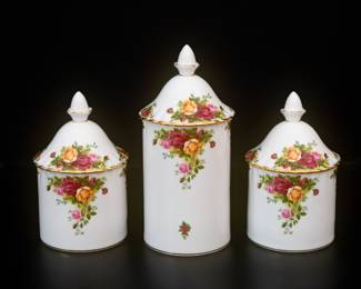 Royal Albert Old Country Roses Hand Painted Dining Set
