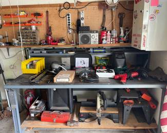 Work Bench and Tools