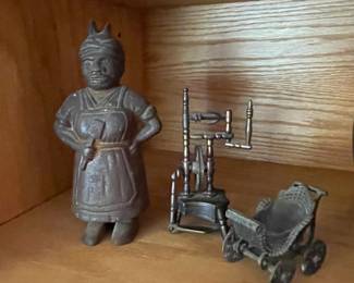Vintage Cast Iron Figurines