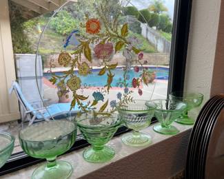 Vintage Uranium Glass