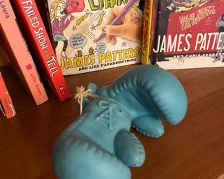 Vintage Boxing Gloves Figurine