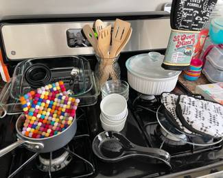 Pots and Pans - and accessories - many are NEW