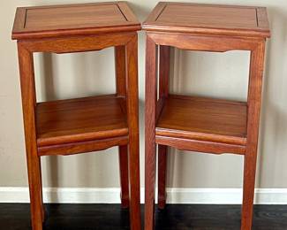 Two Tall Table Stands